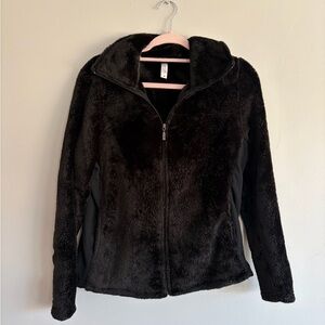 Women's Black Fleece Jacket